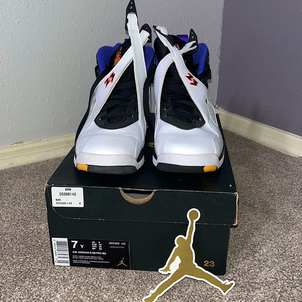 Air Jordan 8 Retro BG ‘Three-Peat’